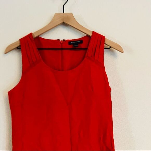 Banana republic Women's Red Sleeveless Mini Dress Size Small - Picture 3 of 5